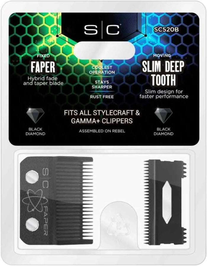 STYLECRAFT Clipper Blade FAPER SLIM DEEP TOOTH Cutter #SC520B