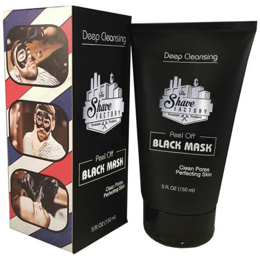 THE SHAVE FACTORY BLACK MASK 5 OZ