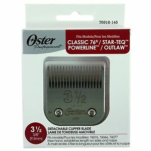 OSTER DETACHABLE CLIPPER BLADE SIZE 3 1/2