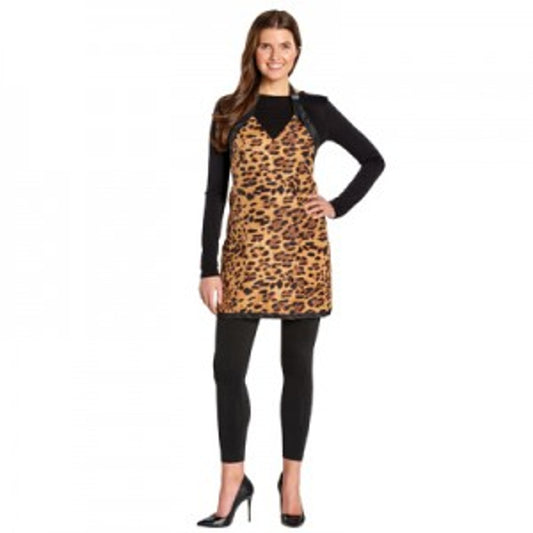 DELANTAL SALONCHIC LEOPARDO 4052