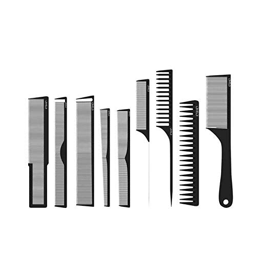 L3VEL3 9PC HAIR STYLING COMB SET