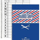 SCALPMASTER 3 COLUMN BARBER APPOINTMENT BOOK #SC-9019