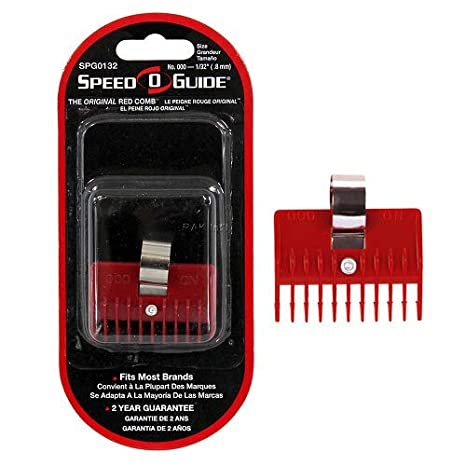 CORTADORA UNIVERSAL SPEED O GUIDE ACCESORIOS DE PEINE ROJO