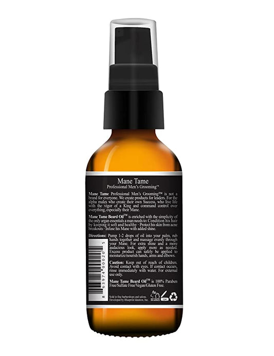 ACEITE PARA BARBA MANE TAME 2OZ