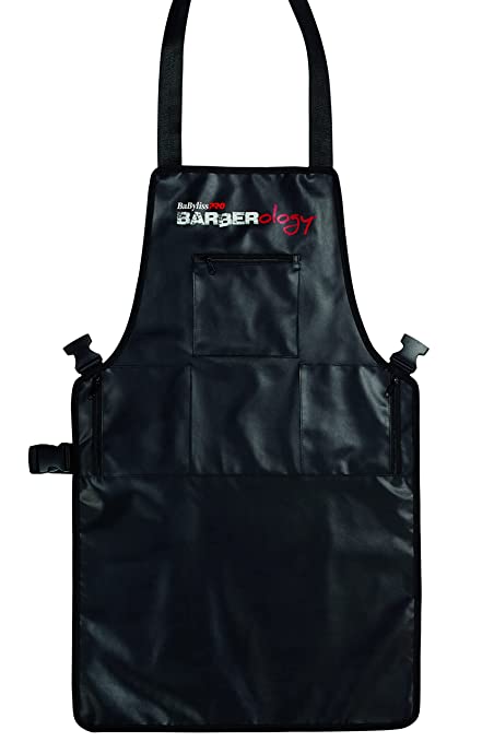 DELANTAL DE BARBEROLOGÍA BABYLISSPRO NEGRO 