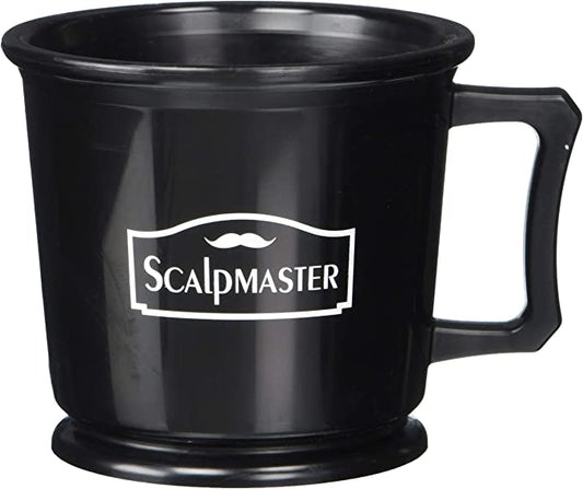 SCALPMASTER SHAVING MUG BLACK SC-MUGR