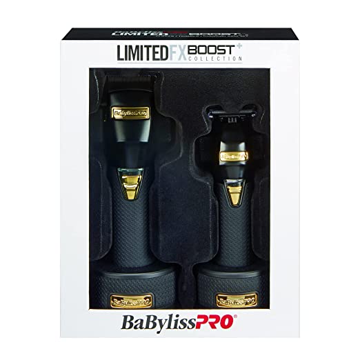 Colección limitada FX Boost de Babyliss, color NEGRO #FXHOLPKCTB-B 