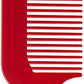 SPEED-O-GUIDE FLAT TOP COMB RED