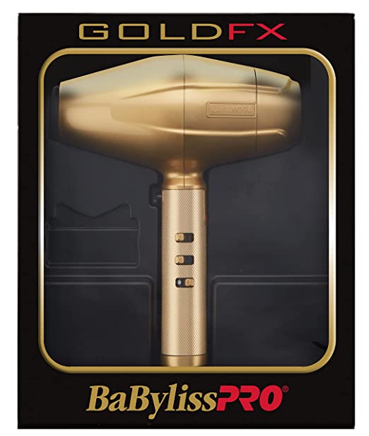 SECADORA TURBO DE ALTO RENDIMIENTO BABYLISSPRO GOLDFX #FXBDG1