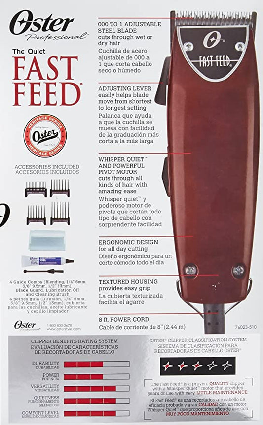 OSTER FAST FEED ADJUSTABLE PIVOT MOTOR CLIPPER