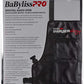 DELANTAL DE BARBEROLOGÍA BABYLISSPRO NEGRO 