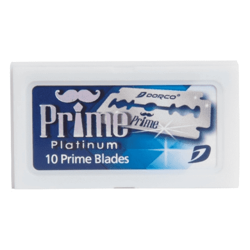 DORCO STP-301 PRIME PLATINUM DOUBLE EDGE BLADES 100 BLADES