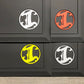 IRVING MAT WORKSTATION  BLACK /COLORED LOGOS