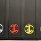 IRVING MAT WORKSTATION  BLACK /COLORED LOGOS