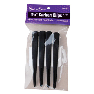 CLIPS DE CARBONO SOFT'NSTYLE 4PK SNS-202