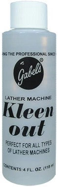 GABELS LATHER MACHINE KLEEN OUT 4 OZ