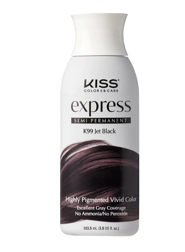 KISS EXPRESS SEMI-PERMANENT HAIR COLOR 3.5 oz