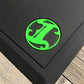 IRVING MAT WORKSTATION  BLACK /COLORED LOGOS