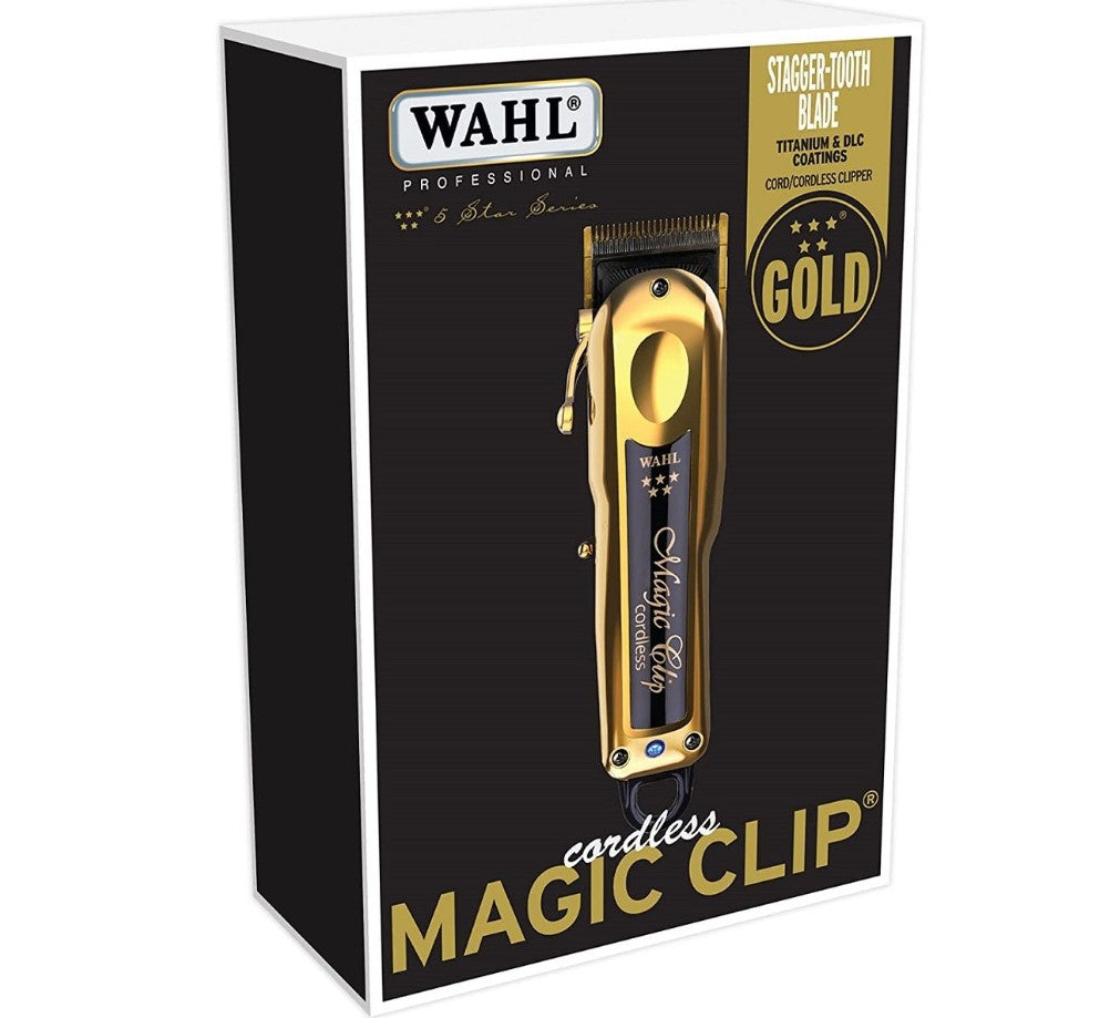 WAHL MAGIC CORDLES GOLD CLIPPER #08148-700