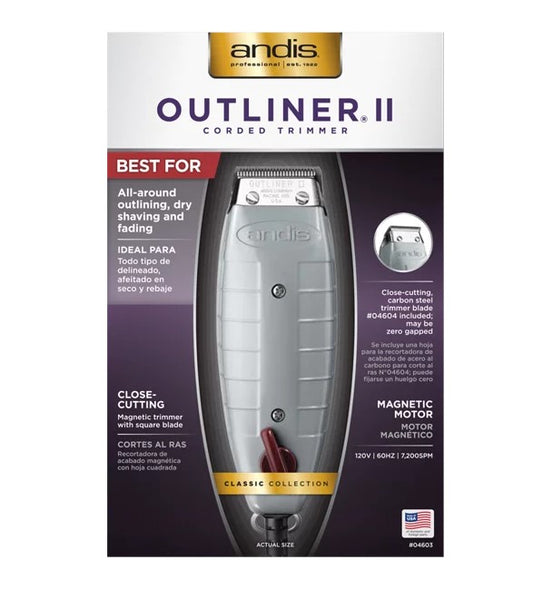 ANDIS OUTLINER II TRIMMER, GO #04685