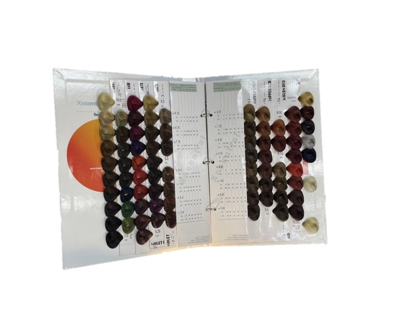 Xssentials Color Xssential Swatch Color Book/Color Chart – MC Barber Supply