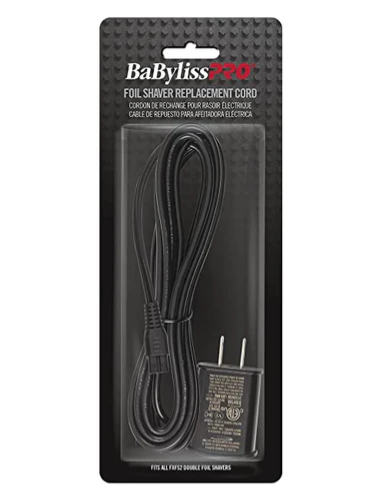 BABYLISS PRO FOIL SHAVER ADAPTER CORD FXFSCORD