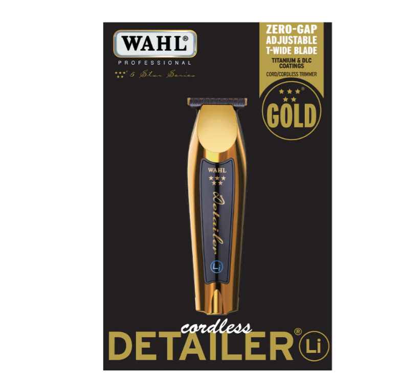 WAHL CORDLESS DETAILER LI TRIMMER GOLD #08171-700