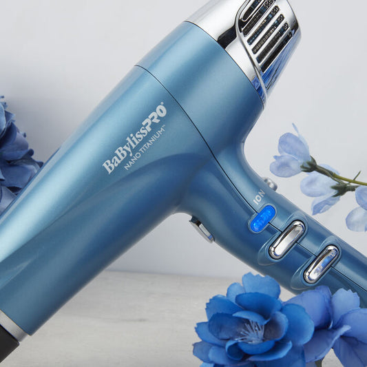 BABYLISSPRO NANO TITANIUM HIGH-SPEED DUAL IONIC DRYER BNT9100