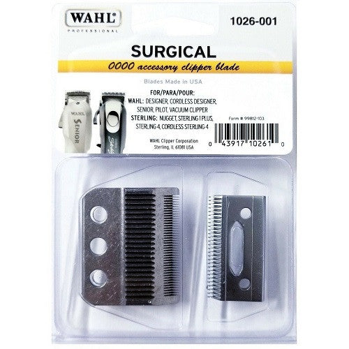 WAHL 3 HOLE STANDARD CLIPPER BLADE 0000 SURGICAL #01026-001